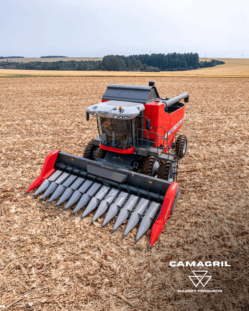 As plataformas de milho da Massey Ferguson se destacam pela precisão, rendimento e baixo custo operacional.